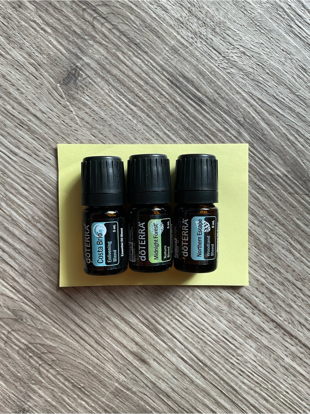 do Terra Woodland Trio set